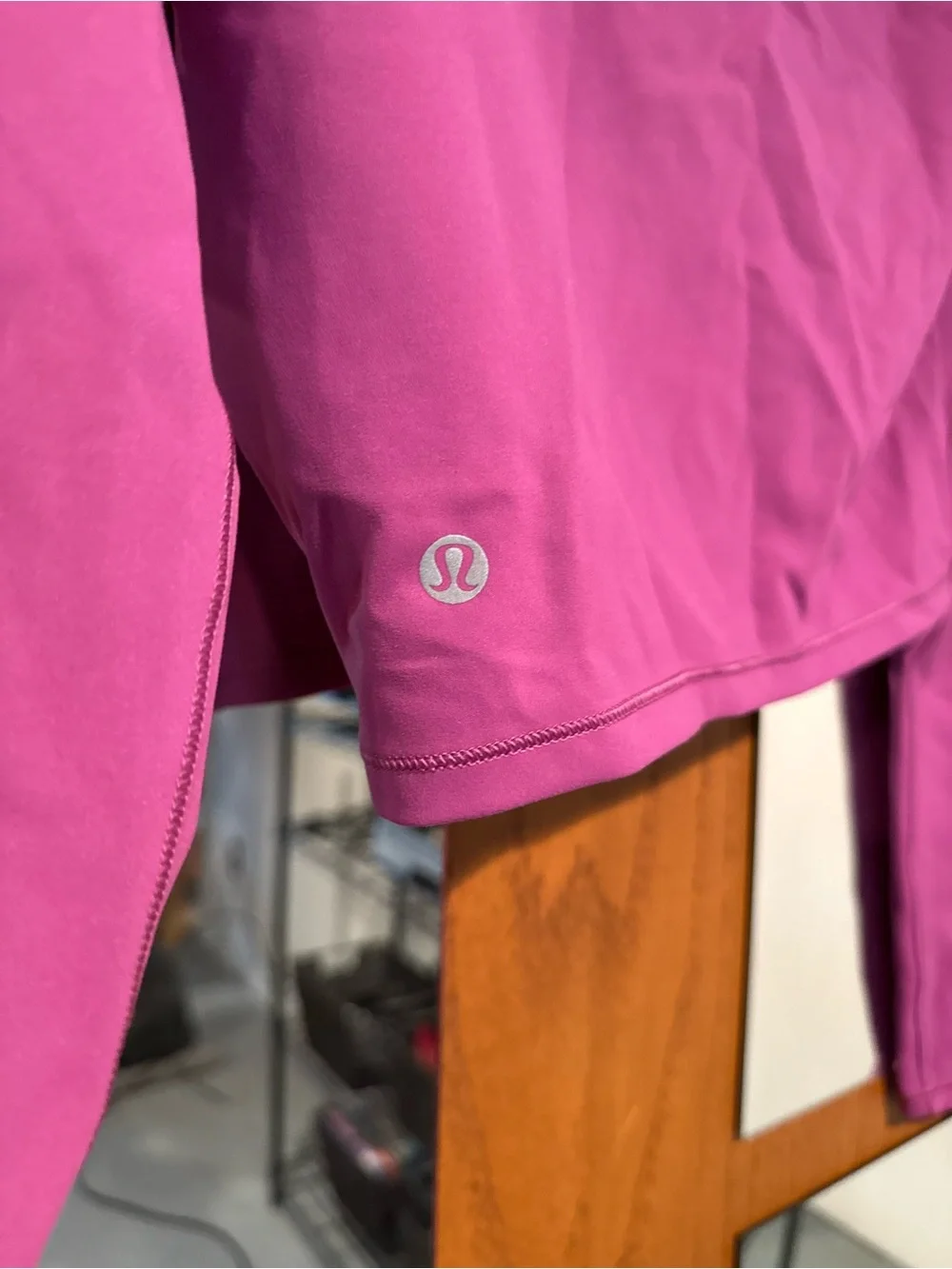 Lululemon Wunder Train Cropped Long Sleeve Vivid Plum